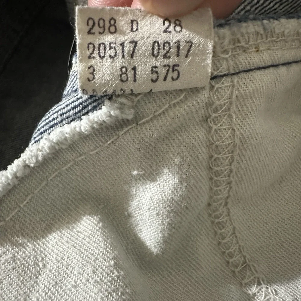 Vtg Levis 517 Jeans Orange Tab 20517 0217 Made In USA Mens 34x33 ( Fits 32x31.5)